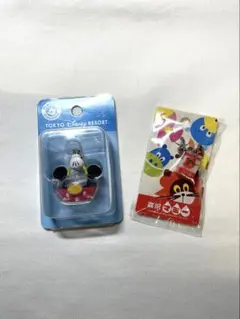 ミッキー 携帯アクセサリー&森永マミーマスコット