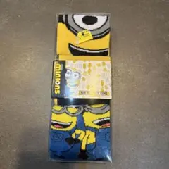 MINIONS 3-Pair Men's Crew Socks 靴下3足セット