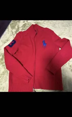 ポロラルフローレン　ニット　フルジップ
