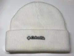 Columbia ニット帽 白 ホワイト ビーニーのサムネイル