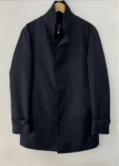 【中古品】 CK カルバンクライン　ロングコート　黒　Lサイズ　美品　冬服