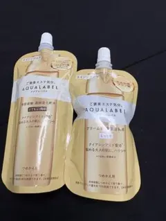 アクアレーベル　高保湿化粧水＆高保湿乳液　とてもしっとり　しっとり詰め替えセットのサムネイル