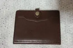 【BELLVO】IDケース IDカードホルダー パスケース 本革