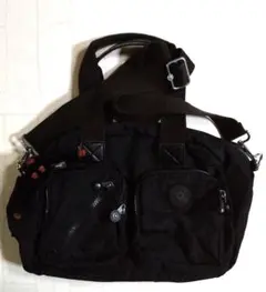 KIPLING ショルダーバッグ ブラック