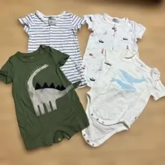 GAP H&M ロンパース 3-6ヶ月　男の子　夏服　半袖　おまけ付き！