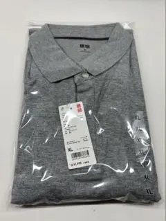 新品☆ユニクロ　UNIQLO ドライカノコ　デザイン　ポロシャツ（半袖）③