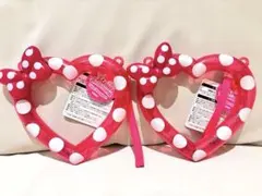 新品 東京ディズニーリゾート ミニー ハートフルリング パルパルーザ 2個セット
