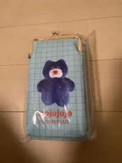 モジョジョジョ　ウォレット付きスマホショルダーポーチ