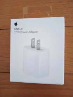 【新品未使用】MHJA3AM/A Apple純正USB-C 20W 電源アダプタ