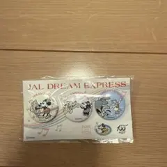 ディズニーピンバッジ 3個セット JAL DREAM EXPRESS
