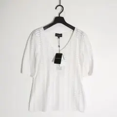 EMPORIO ARMANI Vネックウェーブアーマートップスのサムネイル