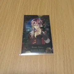 あくねこ クリスマスチェキ風カード フェネス