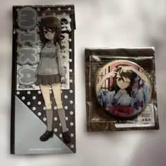 【ガールズ＆パンツァー】ミカ クリアしおり・缶バッジセット
