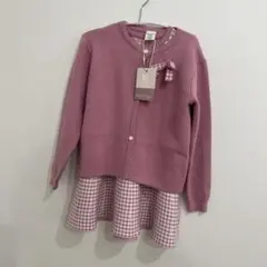 新品未使用　ROSE AURA ガールズ　ニットワンピース