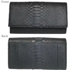 W12 本物 ダイヤモンドパイソン 長財布 新品 大型 メンズ レディース