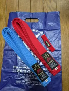 SHUREIDO 赤 青 帯 サイズ4