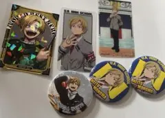 僕のヒーローアカデミア　オープンスクール　物間寧人　缶バッジ　カード