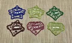 うたプリ ASSHC 購入特典 チュール刺繍しおり