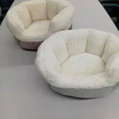 フリース素材 小型犬・猫用クッションベッド