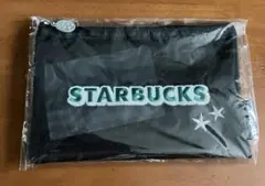 スターバックスStarbucks スタバ メッシュ ポーチ ブラックのサムネイル
