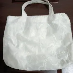 ハンドメイド☆白のレースのバッグ☆匿名配送☆送料無料