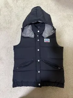 MOUNTAIN EQUIPMENT ダウンベスト L 黒 フード脱着可能 肉厚 me-chemicalvest_1.jpg