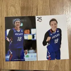 吉田亜沙美 2枚セット アイシンウイングス