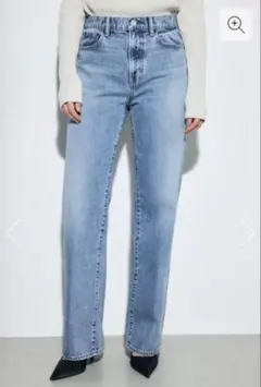 27インチ　ライトブルーストレートデニム　AZULBY MOUSSY