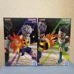 【未開封2個セット】HUNTER × HUNTER ゴン&キルア フィギュア
