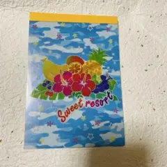 ☆平成レトロ☆Sweet resort メモ帳のサムネイル