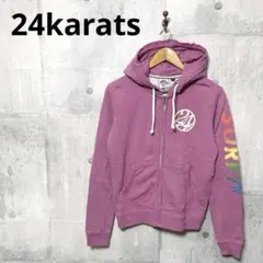 24karats 24カラッツ SURF メンズ スウェットZipパーカー S