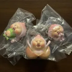 コビトづかん カクレモモジリ コレクション カプセルトイ 3個セット