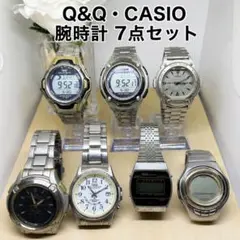 Y2K CASIO 腕時計 7点まとめ売り ソーラー 電波時計メンズ 稼働品ありのサムネイル