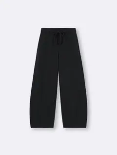GUバレルレッグパンツ　スウェット