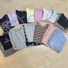 子供服　まとめ売り　女の子　14点セット　120-130cm