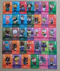 どうぶつの森 amiibo SPカード 34枚まとめ売り アミーボカード