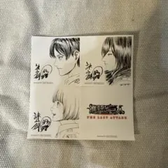 進撃の巨人 THE LAST ATTACK 入場者特典 ステッカー