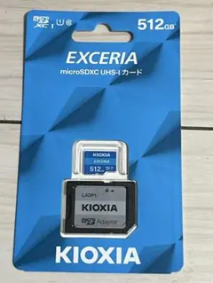 【新品未開封】KIOXIA 512GB microSDカード　キオクシア
