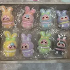 【8個セット】ベビースリー もふもふ フィギュア 即購入可