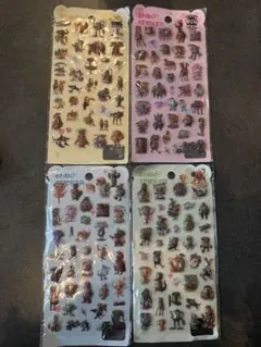 イタリアンブレインロット　ぷくぷくシール4枚セット