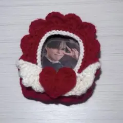 ♡トレカケース 編み物　ハンドメイド　かぎ針編み♡