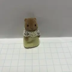 シルバニアファミリー ビーバーの赤ちゃん　海外　廃盤レア　足裏シール