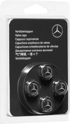 ベンツ 純正品 BRABUS ロゴ ホイール エアーバルブ キャップ 全車種 