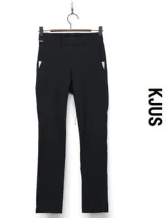 C501 KJUS SLIM FIT パンツ 裏起毛 速乾吸汗 保温 34 黒