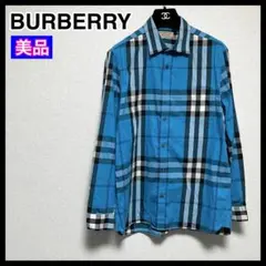 2026年最新】BURBERRY カラー：ブルー系 メンズ 長袖シャツ その他の