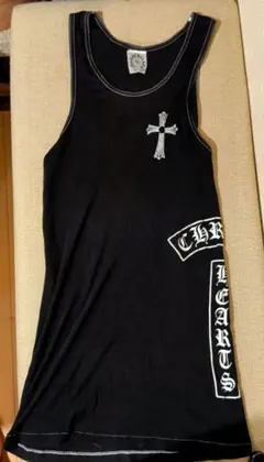 CHROME HEARTS タンクトップ ブラック サイズS 廃盤品のサムネイル