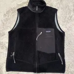 パタゴニア　レトロX ベスト　フリース　メンズ　サイズS USA製　黒　ブラック
