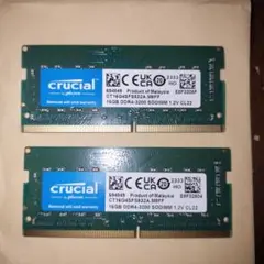 2026年最新】Crucial ddr4 sodimm 32の人気アイテム - メルカリ