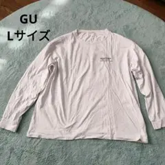 GU ホワイト L 長袖カットソー SOMETIMESのサムネイル
