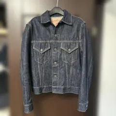 濃紺 シュガーケーン 60s 復刻 3rd Type 14oz デニム Gジャン - メルカリ